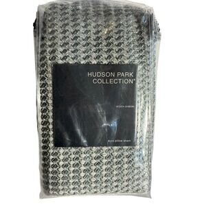 Hudson Park Woven Shibori  Euro Pillow Sham New